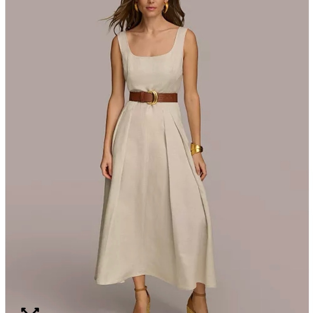 Donna Karan Fit and Flare Dress